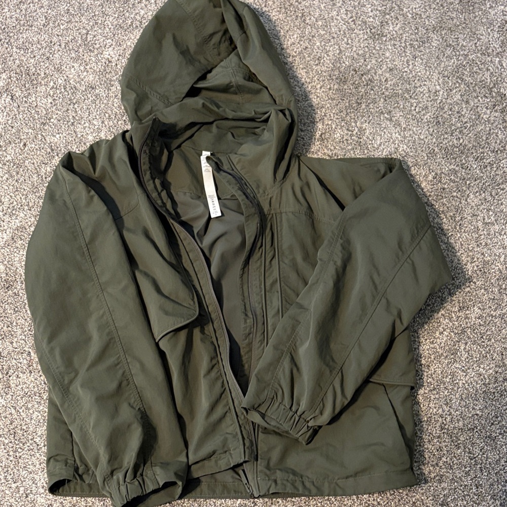 Lululemon always effortless   Olive Green Jacket